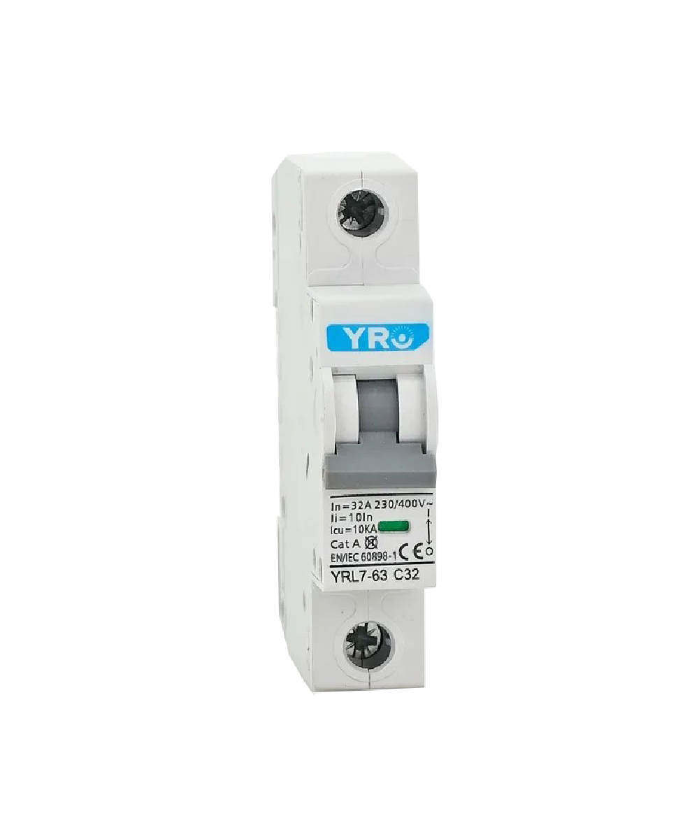 Interruptor Automático YRO YRL7 Unipolar 100A 6kA 110/220V AC - Imagen 3