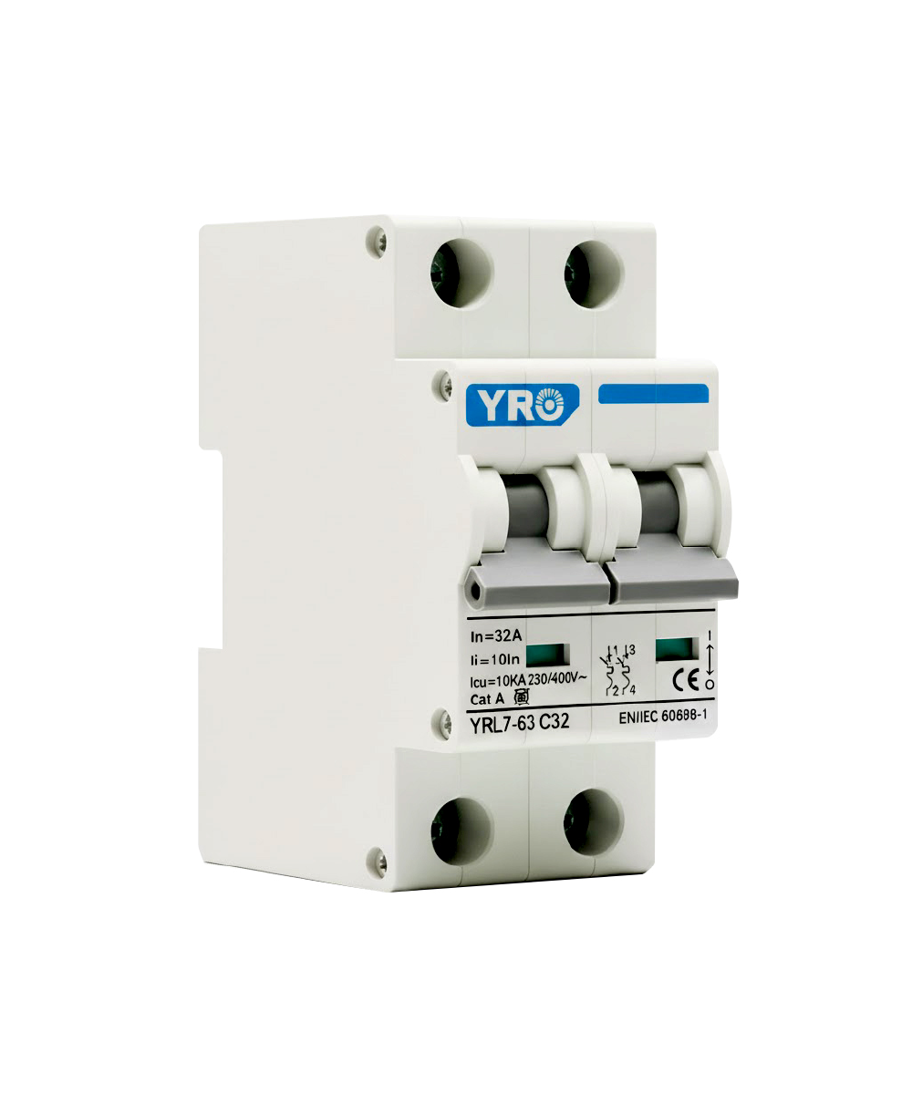 Interruptor Automático YRO YRL7 2P 80A 6kA 110/220V AC - Imagen 3
